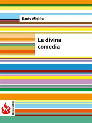 cover image of La divina comedia (low cost). Edición limitada